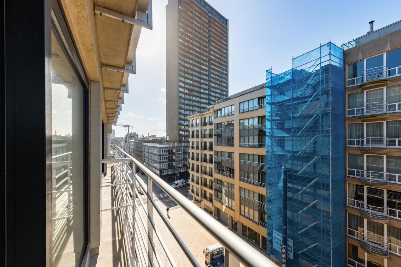 Hyper-Luxeappartement, Zeezicht, Centrum, Airco, Optie Hotelservices أوستيند المظهر الخارجي الصورة