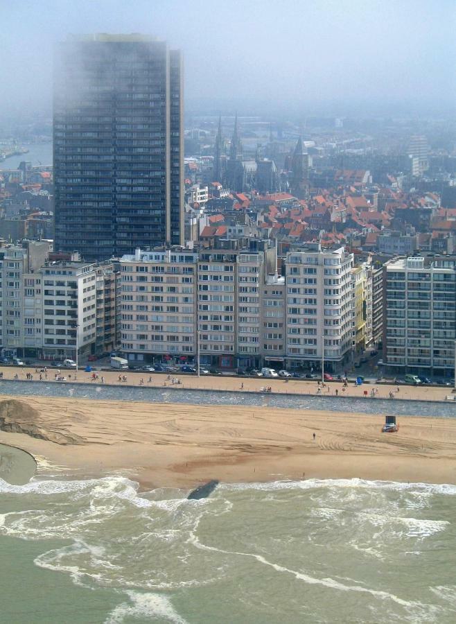 Hyper-Luxeappartement, Zeezicht, Centrum, Airco, Optie Hotelservices أوستيند المظهر الخارجي الصورة